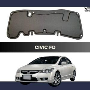 ฉนวนกันความร้อนและกันซับเสียงเครื่องรถยนต์ Honda Civic FD 2005-2012 คุณภาพสูงจาก VPM Thermal Insulation