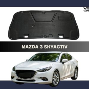 ฉนวนกันความร้อนและกันซับเสียงเครื่องรถยนต์ Mazda 3 Skyactiv 2014-2018 คุณภาพสูงจาก VPM Thermal Insulation