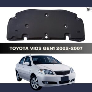 ฉนวนกันความร้อนและกันซับเสียงเครื่องรถยนต์ Toyota Vios Gen1 คุณภาพสูงจาก VPM Thermal Insulation