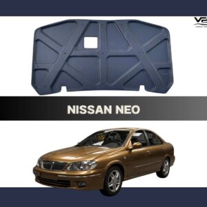 ฉนวนกันความร้อนและกันซับเสียงเครื่องรถยนต์ Nissan Sunny Neo (2004-2006) คุณภาพสูงจาก VPM Thermal Insulation