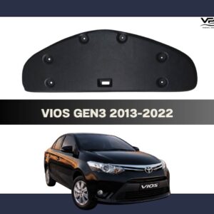 ฉนวนกันความร้อนและกันซับเสียงเครื่องรถยนต์ Toyota Vios Gen3 คุณภาพสูงจาก VPM Thermal Insulation