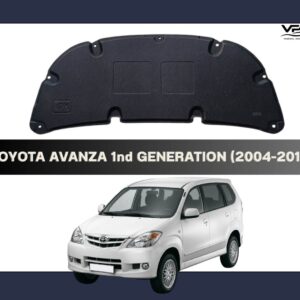 ฉนวนกันความร้อนและกันซับเสียงเครื่องรถยนต์ Toyota Avanza Gen1 (2004-2011) คุณภาพสูงจาก VPM Thermal Insulation