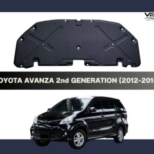 ฉนวนกันความร้อนและกันซับเสียงเครื่องรถยนต์ Toyota Avanza 2nd Generation (2012 - 2015) คุณภาพสูงจาก VPM Thermal Insulation
