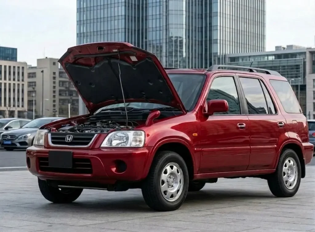 red honda hero VPM แผ่นฉนวนป้องกันความร้อนฝากระโปรงรถยนต์